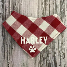 Load image into Gallery viewer, Let&#39;s Picnic - Reversible Dog Bandana
