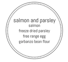 Load image into Gallery viewer, Sit &amp; Stay Barkery - Salmon &amp; Parsley Treats
