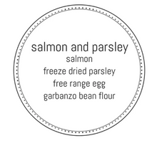 Load image into Gallery viewer, Sit & Stay Barkery - Salmon & Parsley Treats