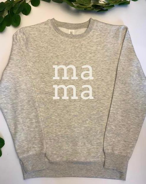 MAMA Crew Sweater