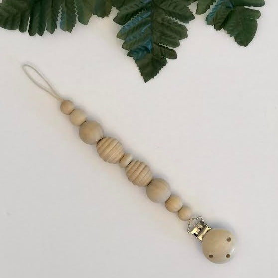In the Woods Baby Pacifier Clip